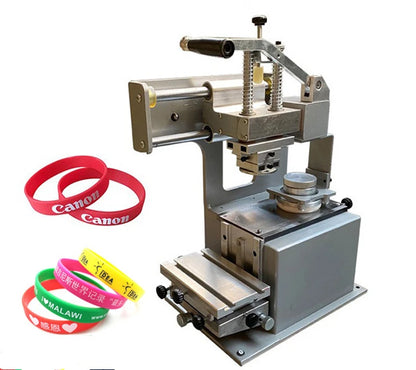 TEBAK Plastic Shell Pen Sun Glasses Clothes Easy to Operate Hockey Pucks Pad Printer Manual 1 Color Pad Printing Machine