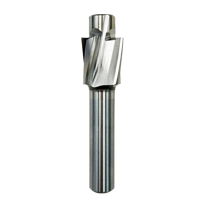ANDUUK Multi Specification High-speed Steel Flat Bottomed Countersunk Drill Countersunk Drill Countersunk End Milling Cutter