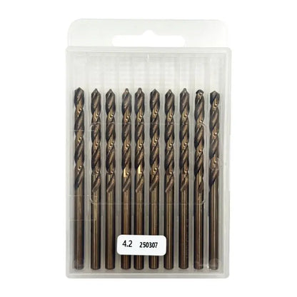 TEBAK DIN338 Fully Ground HSS Drill Bit M2 Power Tool Accessory Twist Drill Bit for Metal Stainless Steel