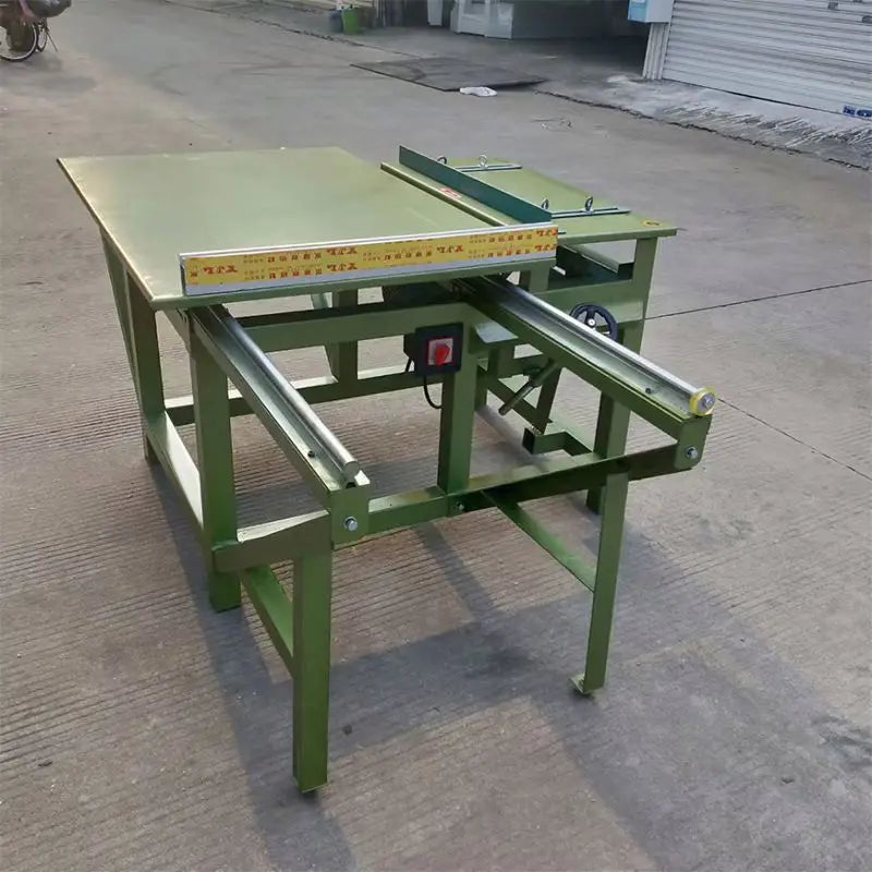 TEBAK Professional Board Small Sliding Table Panel Saw Cutting Machine for Making Furniture Can Cut at 45 Angles Are Sold