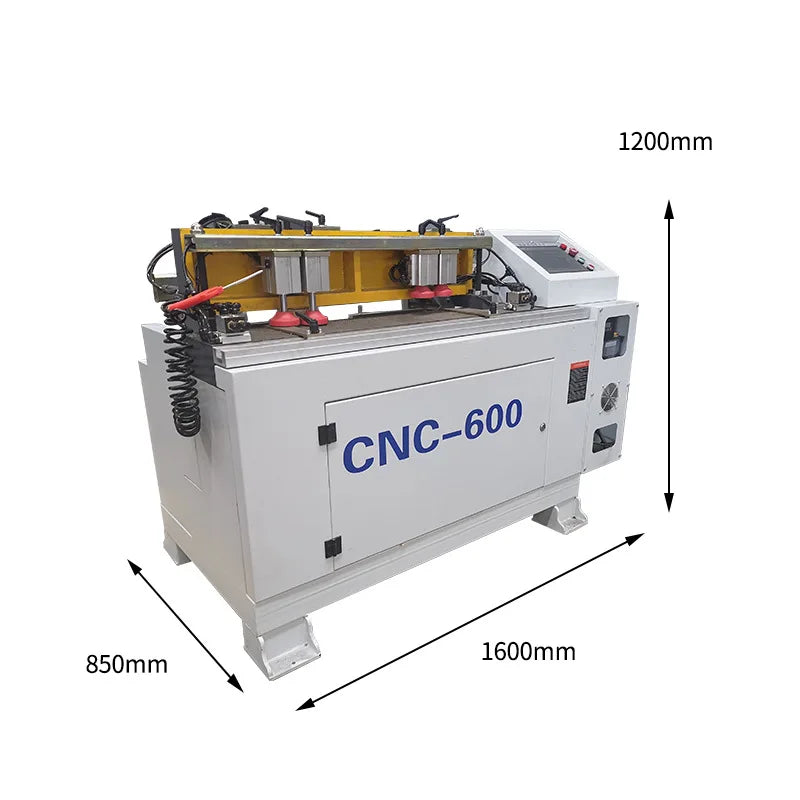 A CNC-600 650 Cnc Dovetail Joint Machine Manufacturer Horizontal Woodworking Double Ends Horizontal Wood Mortising Machine