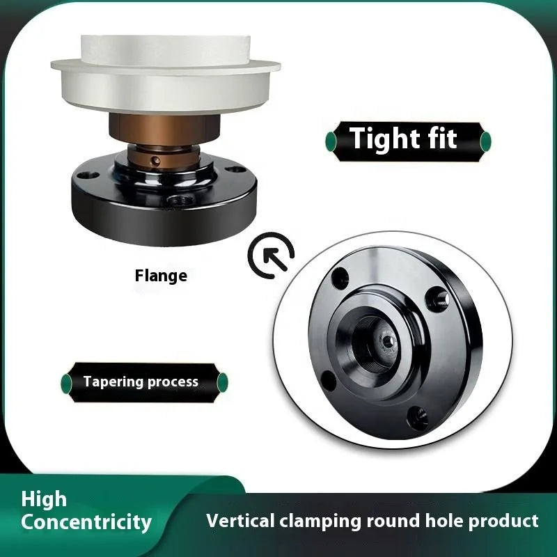 Customized diameter Fixture vise CNC lathe internal support shaft head Post-lift chuck variable diameter pin rapid positioning