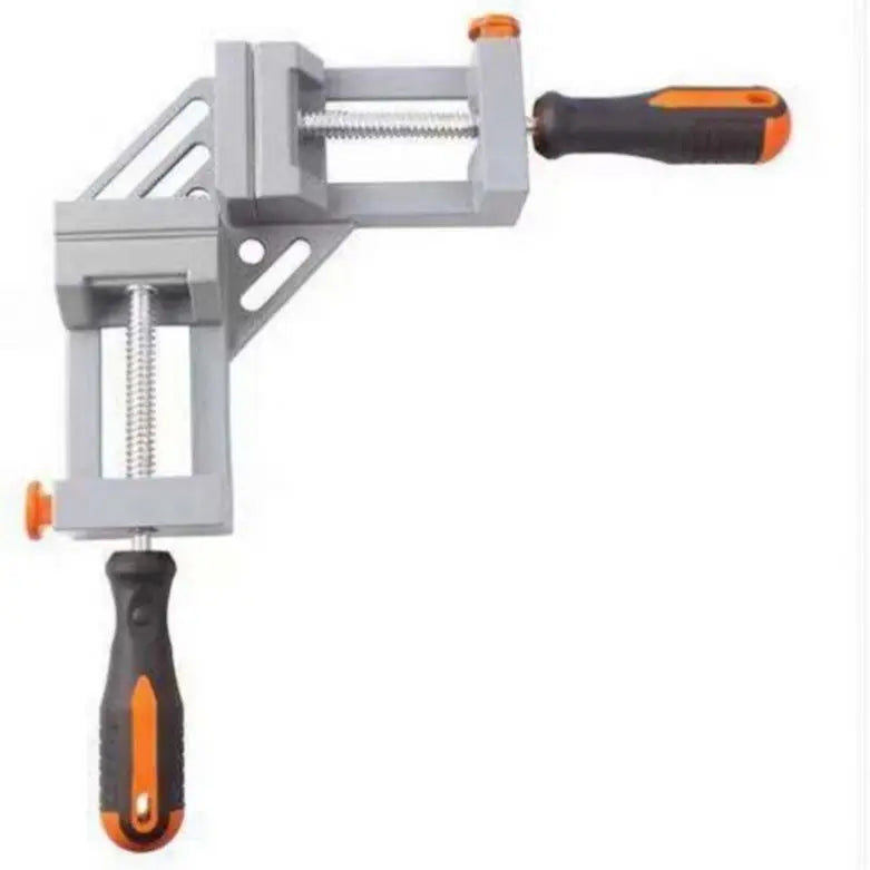 TEBAK Customization Right Angle Clamp Adjustable Swing Jaw for DIY Woodworking Welding Double Handle 90 Degree Corner Clamp