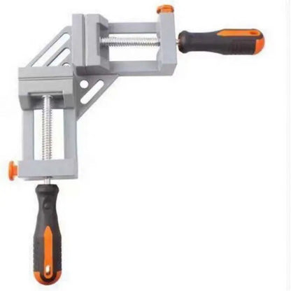 TEBAK Customization Right Angle Clamp Adjustable Swing Jaw for DIY Woodworking Welding Double Handle 90 Degree Corner Clamp