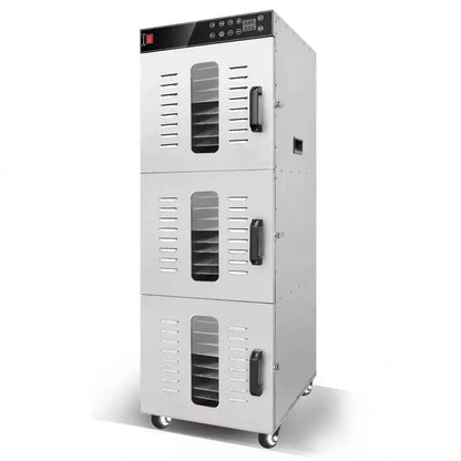 TEBAK Commercial Kitchen Stainless Steel Fruit Dehydrator Single Cabinet Metal Mesh Tray Industrial Fruit Dryer