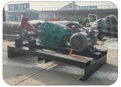 A TEBAK 4KW High-power Electric Wood Splitter, Wood and Tree Splitting Machine Equipment, Small and Convenient Wood Splitter