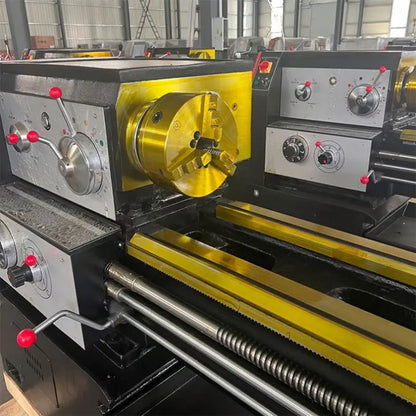 TEBAK High Precision C6136 Ordinary Lathe Horizontal Lathe Rotary Parts Turning Metal Processing Lathe Machine