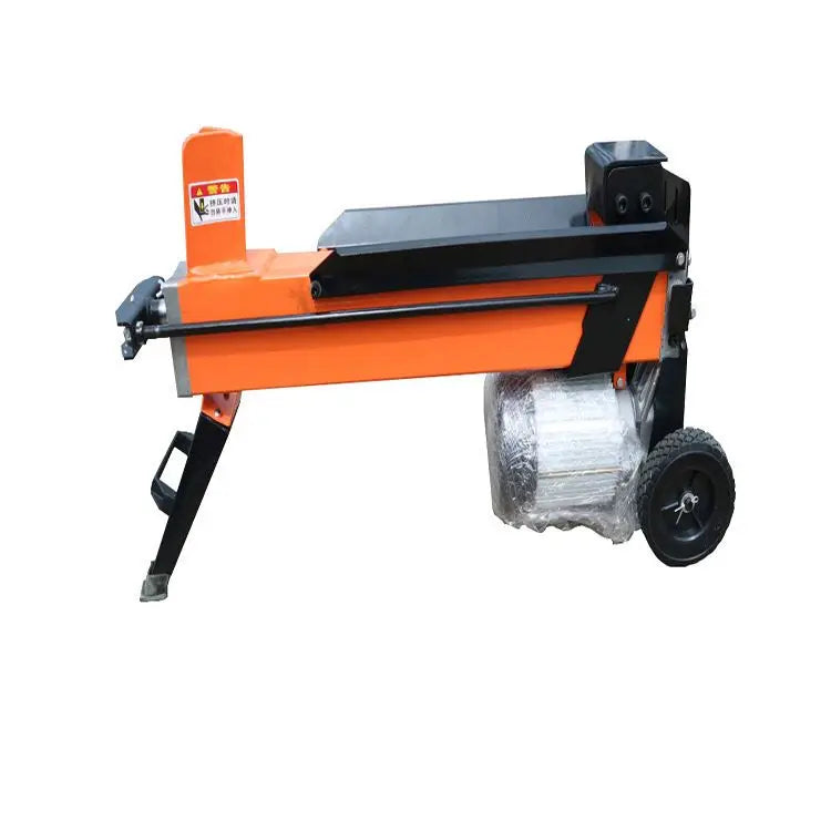 TEBAK Wood Processing Log Splitter Hydraulic Pump 7 Tons Fireplace Wood Log Electric Cutting Splitter Machine