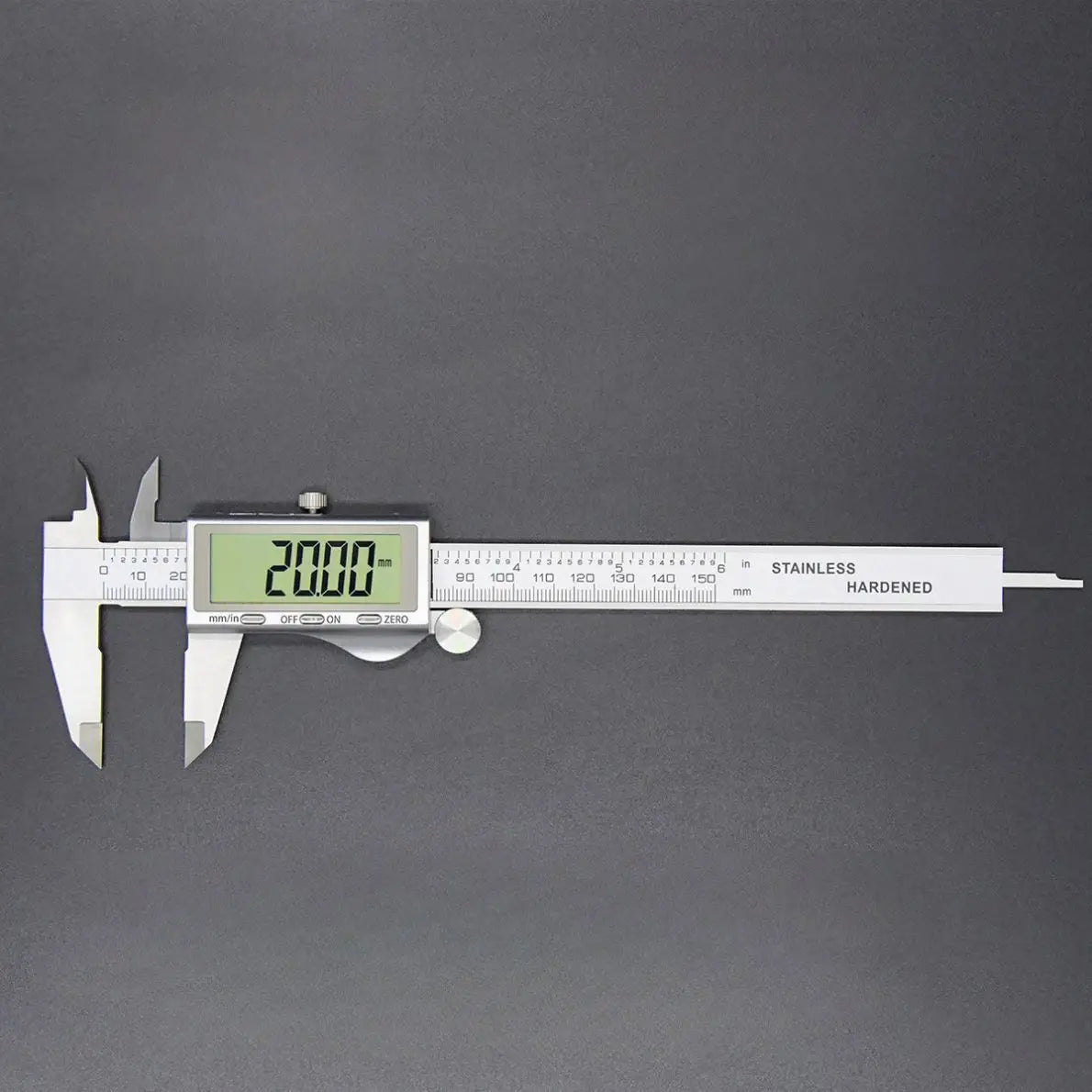 TEBAK 0-150mm 0-200mm 0-300mm Stainless Steel 6 Inch Electronic Digital Caliper 150mm Vernier Caliper with Large LCD Screen