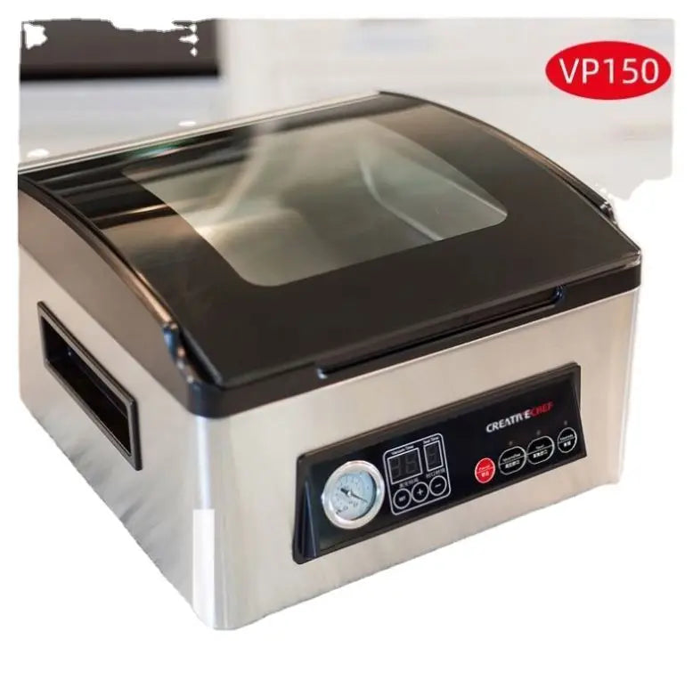 Automatic Single Chamber Cheap Price Plastic Bag Meat Bean Fresh Food Chicken Sealer Electric Household Vacuum Packaging Machine