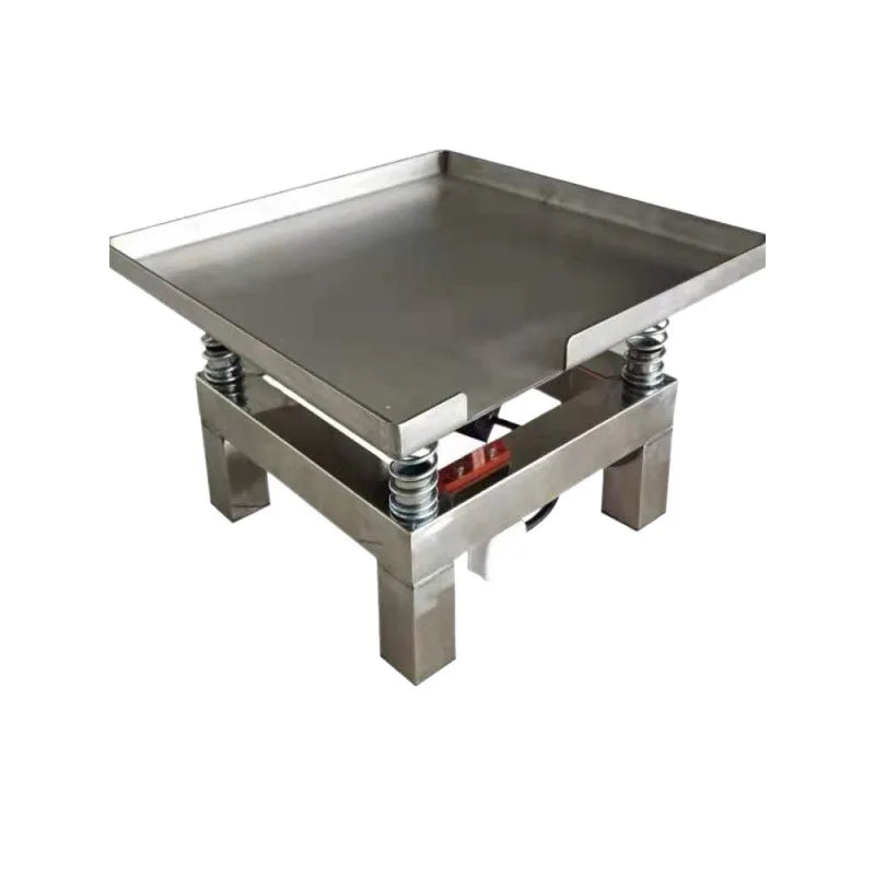 TEBAK Concrete Test Stainless Steel Miniature Vibrating Table Small Concrete Vibration Cement Mortar