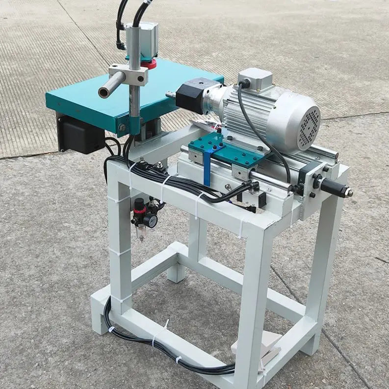 A TEBAK XJ-47 Woodworking Horizontal Single Head Side Hole Multi Head Hinge Drilling Machine