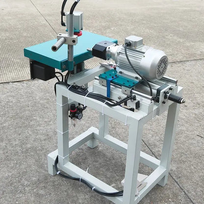 A TEBAK XJ-47 Woodworking Horizontal Single Head Side Hole Multi Head Hinge Drilling Machine