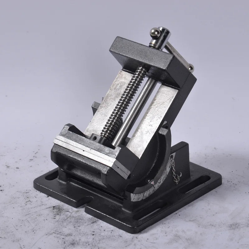 ANDUUK Milling Machine Vise QKD75 Tilting Drill Press Vice With Adjustable Angle Vise 75mm Vise Clamp with Low Price