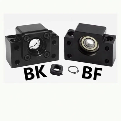 TEBAK D-03 SFU1605 SFU1604 Ballscrew Ball Screw End Support FK12 Fixed Side FF12 FK10 FK 10 FK15 FK15 FF20FK20 Floated Side