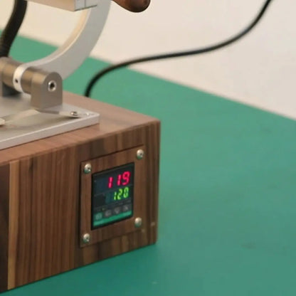 TEBAK Vintage Leatherman Stamping Machine Leather Hot Stamping Machine for Jeans Shoes