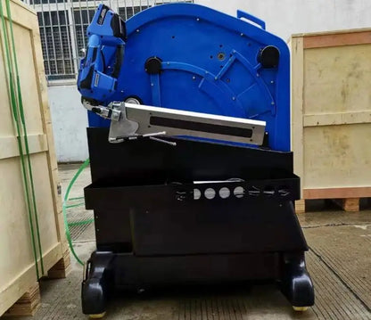 Semi-auto Pallet Portable Mobile Ergonomic Pallet Strapping System Plastic PP / PET Strap Feeding Machine Box Strapping Machine