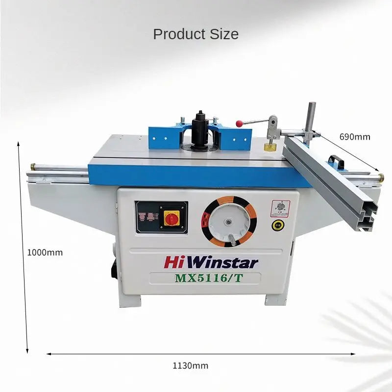 TEBAK XJ-50 Sliding Table Single Spindle Shaper Wood Spindle Moulder Machine MX5116T