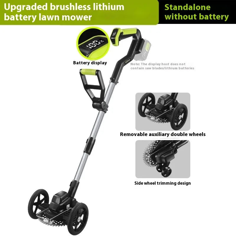 Lithium Brush Cutter Battery 21V Brushless Battery Power String Trimmer Battery Charge Electric Brush Cutter  Grass Trimmer