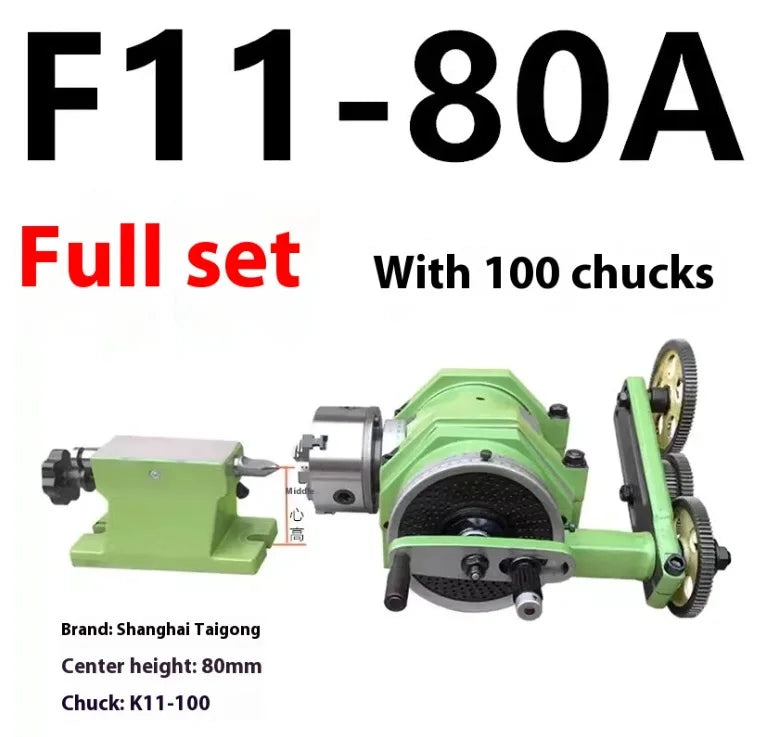 Factory Wholesale Made in China F11-100A  Universal Dividing Head for Milling Machine CNC