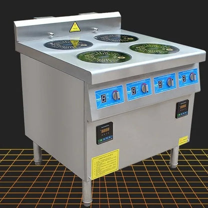 Restaurant 4 Burners Electric Cooktop Stove Commercial Induction Cooker Stainless Steel Electric Induction Cookers