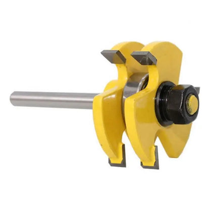 Wood Working Tools Tongue and Groove Router Bit Set 1/2" X 1/4" Shank Woodworking Cutter Tenon Cutter for Woodworking Tools
