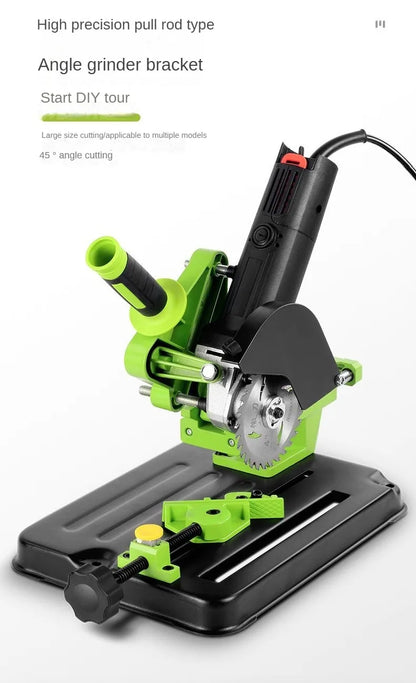 Angle Grinder Stand Universal Multifunctional Sturdy Angle Grinder Conversion Table Saw Cutting Hand Grinder Stand Fixed Shelf