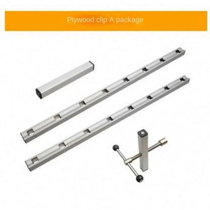 TEBAK XC-1 Aluminum Alloy Wood Splicing Clip Woodworking Auxiliary Fixture Splicing Board Positioning Panel Strong Fixed Clip