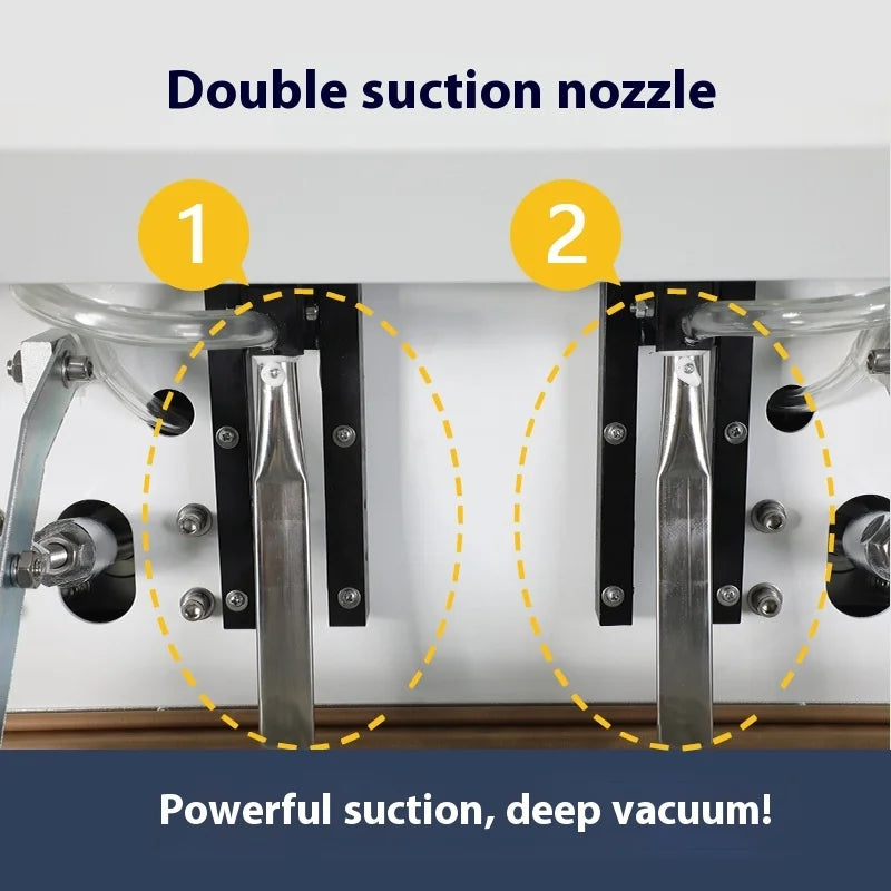 TEBAK VSQ-600LW  Vertical Type Commercial External Food Dry Fish Meat  Vacuum Packing Machine Vacuum Sealer