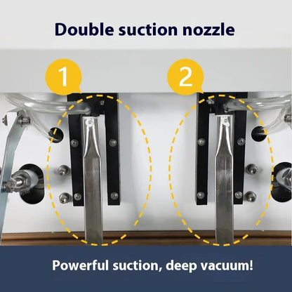 TEBAK VSQ-600LW  Vertical Type Commercial External Food Dry Fish Meat  Vacuum Packing Machine Vacuum Sealer