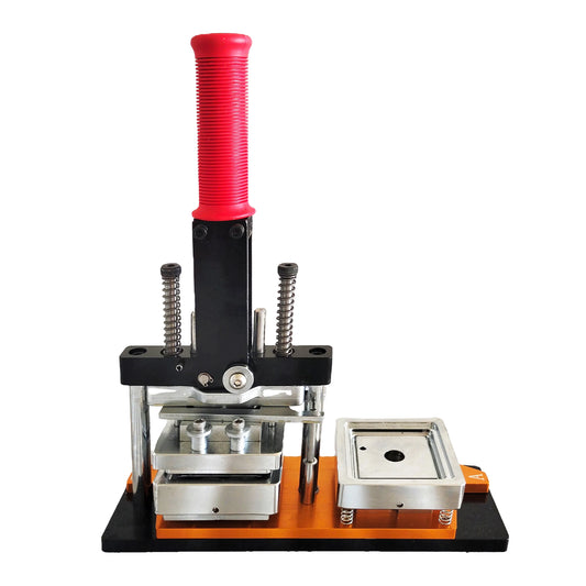 TEBAK High Quality Refrigerator Sticking Machine Photo Sticking Machine Badge Making Machine Blank Tin Metal Fridge Magnet