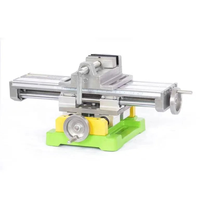 Precision Heavy Duty Cross-nose Pliers Bench Drilling Machine Cross Slide Vise Vice Table Compound Worktable Bracket for Milling
