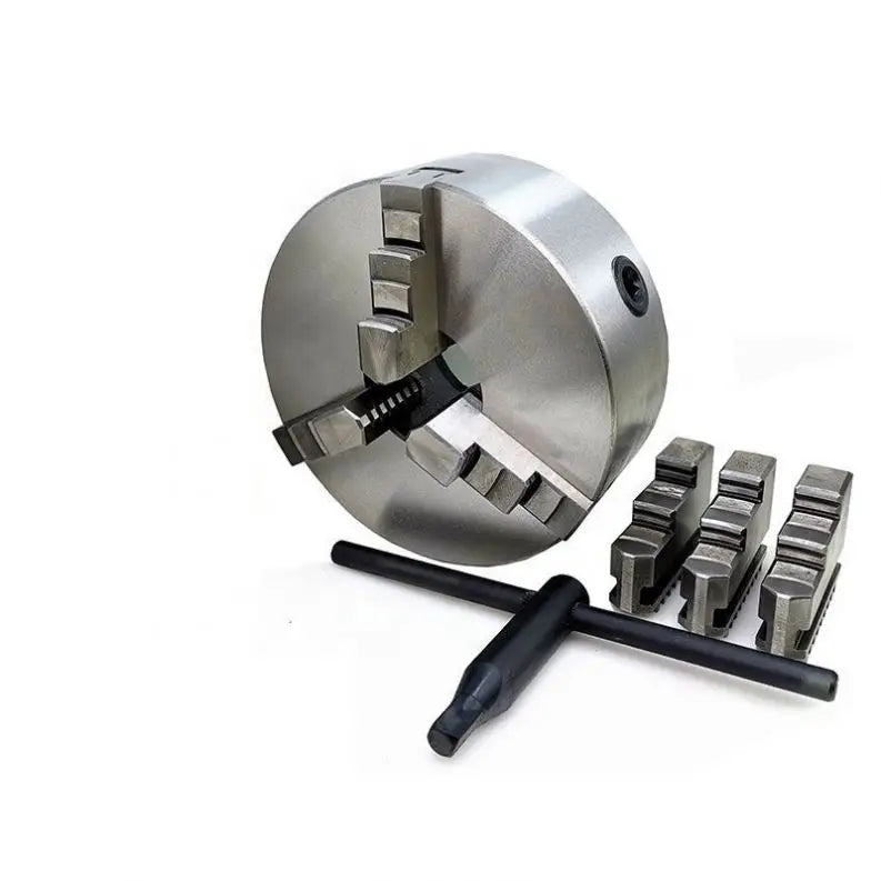 3 Jaw Hand Tools K11 80 100 125 160 200 250 mm Manual Self-Centering Scroll Lathe Chuck for CNC Machining