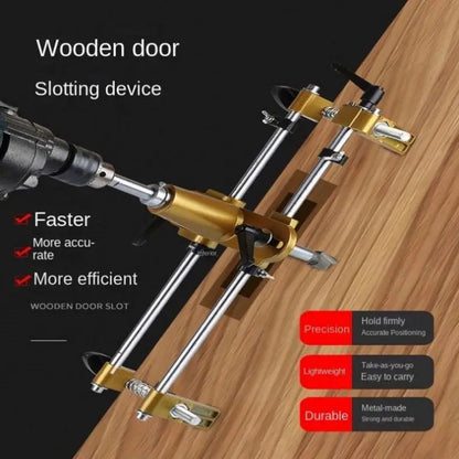 ANDUUK Hole saw New Tools Door Lock Opener Installation Mortising Fitting Jig Tools