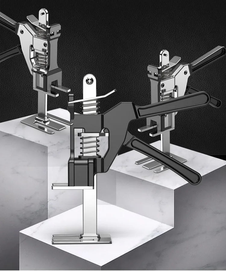 Lift Wall Brick Height Adjuster 2pcs Hand Tool Jack Set Floor Tool  Door Plate Lifter Cabinet Handheld Labor Saving Arm System