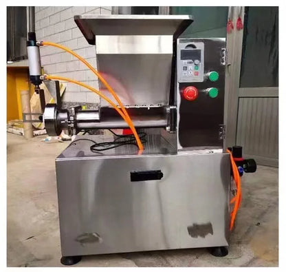 TEBAK Round Cake Cutting Machine Pneumatic Model Automatic Pizza Cutting Machine, Hamburger Bread Cutting Machine