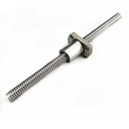TEBAK D-13 CNC Machine Tool SFK0601 0801 0802 1002 1202 10mm Diameter 2mm Lead Miniature Linear Motion Ball Nut Ball Screw