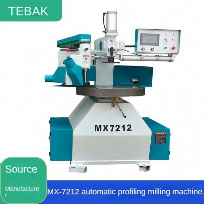 A TEBAK XJ-30 MX7212 Automatic Wood Shaper Used Cnc Milling Machine for Wood Cutting Pizza Tray Products