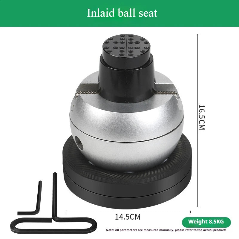 TEBAK Jewelry Ring Bangle Setting Engraving Carving Block Ball Vice Bench Hand Tool Carving Ball Jewelry Equipment Ball Vise