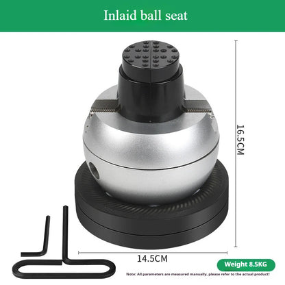 TEBAK Jewelry Ring Bangle Setting Engraving Carving Block Ball Vice Bench Hand Tool Carving Ball Jewelry Equipment Ball Vise