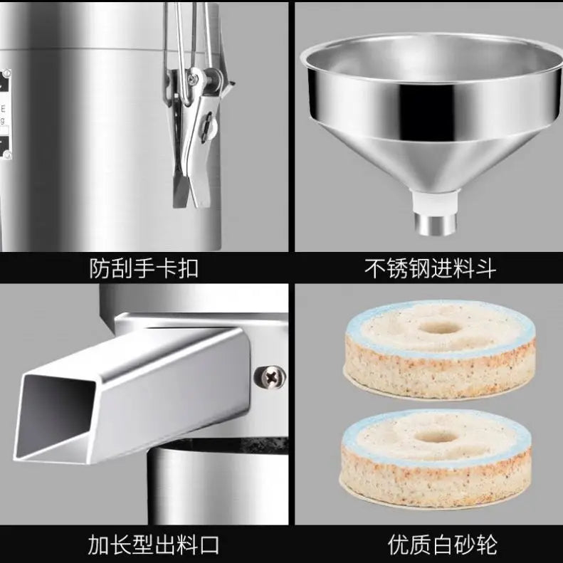 TEBAK Almond Paste Grinding Production Maker Equipment Colloid Mill Almond Butter Machine