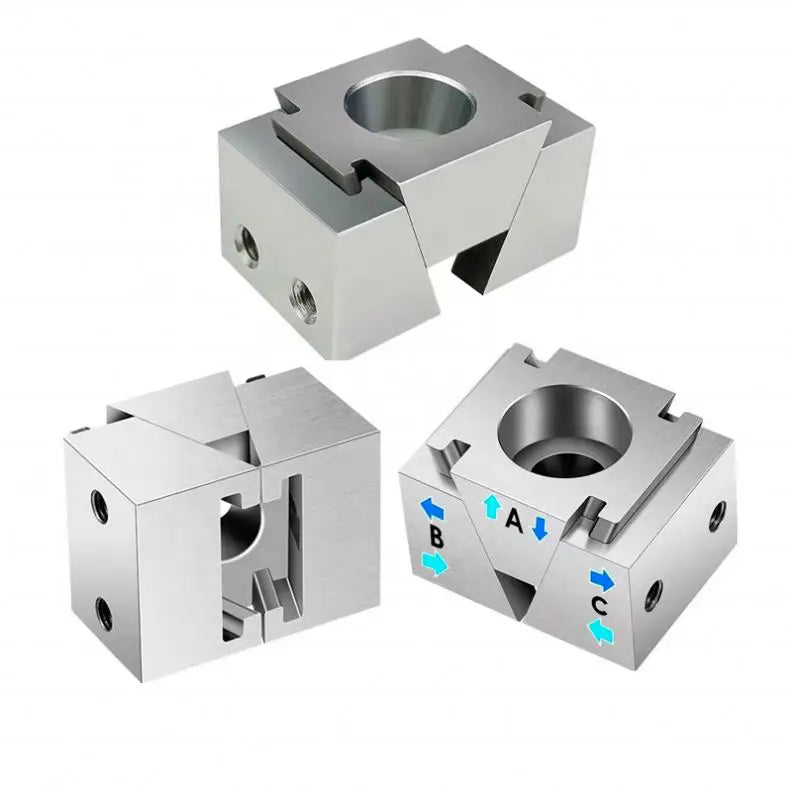 Ok Fixture Clamp M6/8 Socket Head Screw MINI OK Vise Locking Tool Jig Mechanical Parts Modular Wedge Tool Vise for CNC Machine