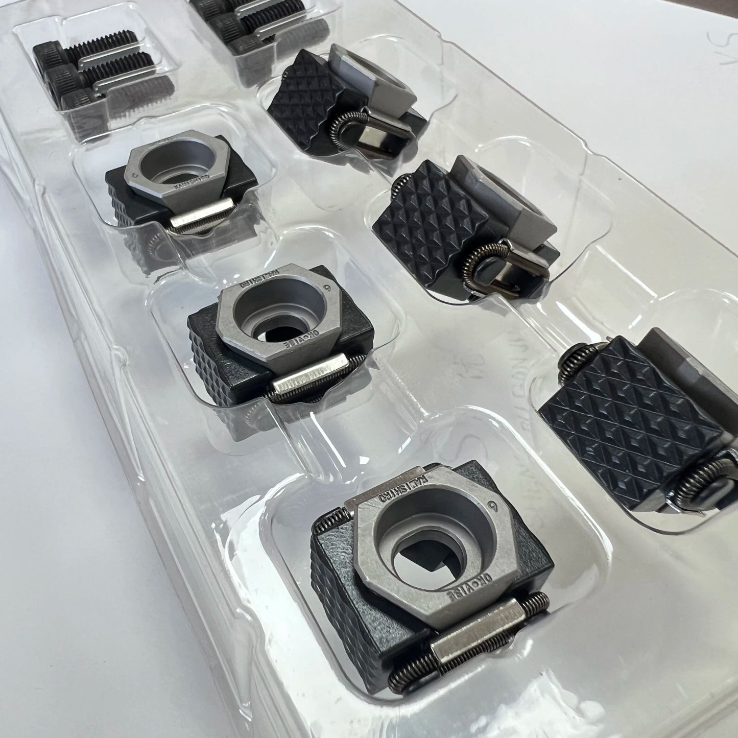 440C Cnc OKP OKC Fixed Vise Precision Mini Workholding Clamps Pneumatic Small Milling Tools Machine Ok Vise OK VISE Fixture