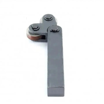 TEBAK Square Single Wheel Knurling Tool  Rolling Flower Knife Double Wheel Set for Machine Tool Processing with Straight Shank