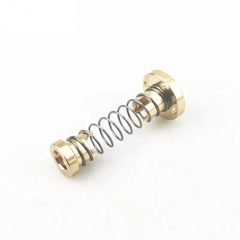 TEBAK W-10 Elimination Gap Nut Acme Threaded Rod Lead Screws DIY CNC 3D Printer Parts T8 Anti Backlash Spring Loaded Nut