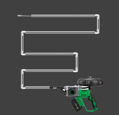 TEBAK Automatic Electrician Tools Lithium Battery Stringing Machine Electric Wire Threading Machine 40m/min Cable Puller