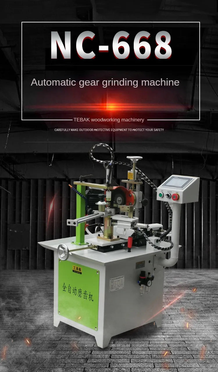 A TEBAK High Precision Automatic Saw Discs Sharpener Machine Blade Saw Other Grinding Sharpening Machines Blade Sharpening Machine