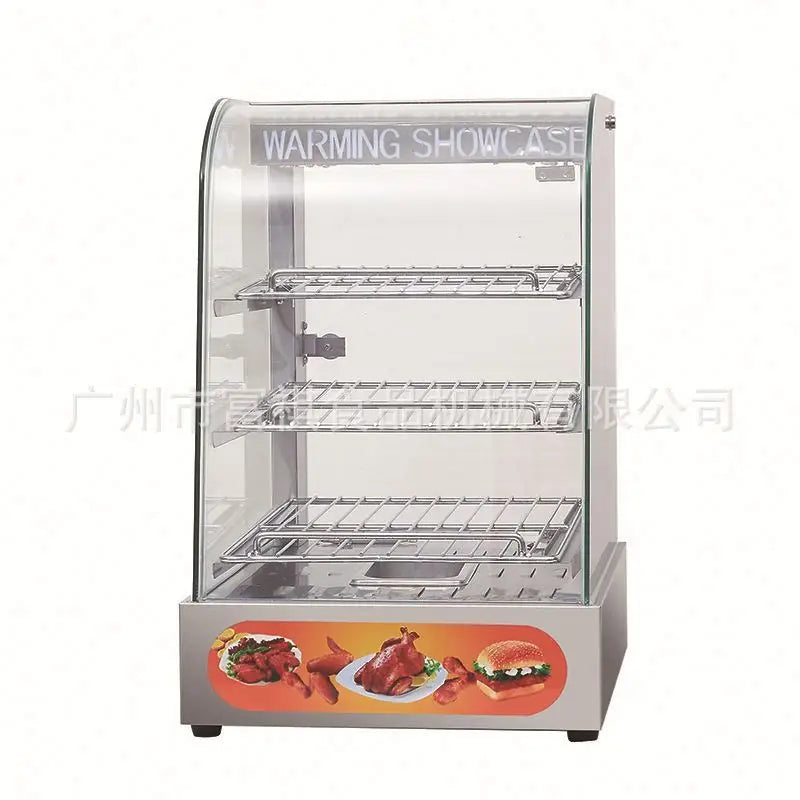 Hot Sale Hot Pot Food Warmer Display Showcase Commercial 3 Tier Food Warmer Display