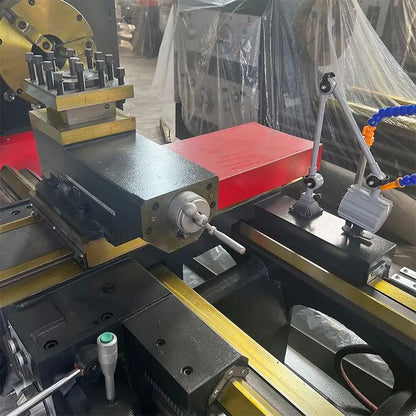 TEBAK Internal External Turning Taper Turning End Facing Other Heavy Duty Multi-functional Metal Horizontal Hand Lathe CW6180