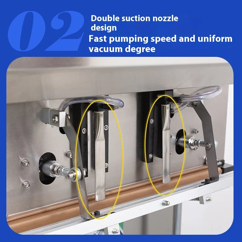 ANDUUK Commercial Electric Vertical Vacuum Sealer Machine for External Food Packaging for Wood Cases New Condition for Commodity